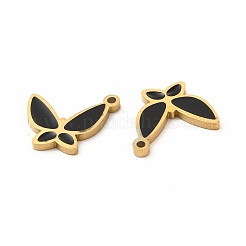Ion Plating(IP) 304 Stainless Steel Enamel Pendants&nbsp;STAS-F291-02G-03