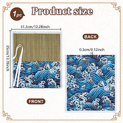 Bamboo Pen Holders Roll&nbsp;AJEW-WH0270-651