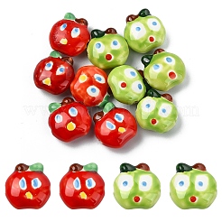 5Pcs Handmade Porcelain Beads&nbsp;PORC-YW0001-68A