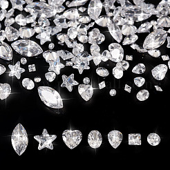 7 Style Cubic Zirconia Cabochons&nbsp;ZIRC-CD0001-07