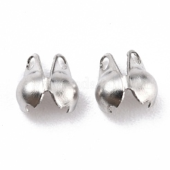 Tarnish Resistant 304 Stainless Steel Bead Tips&nbsp;X-STAS-P126-04P