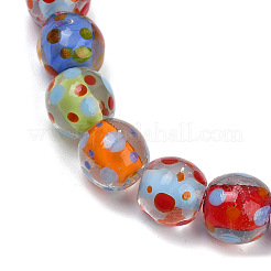 Handmade Lamword Beads Strands&nbsp;LAMP-P069-01A-01