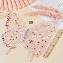 Ppolyester & Resin Thread Iron on/Sew On Patches&nbsp;PATC-WH20007-05E
