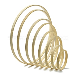 8Pcs 8 Styles Bamboo Embroidery Hoop&nbsp;FIND-CJ0001-97