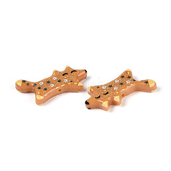 Printed Opaque Resin Beads&nbsp;RESI-N043-12D