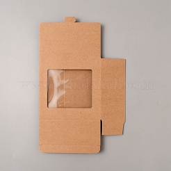 Square Cardboard Paper Gift Box&nbsp;LS-CON-WH0092-68B-01