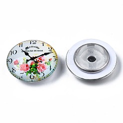 Glass Paper Snap Buttons&nbsp;BUTT-N019-007-A02