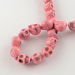 Synthetical Turquoise Beads Strands&nbsp;TURQ-S105-10x10mm-08