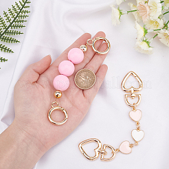 2Pcs 2 Style Bag Chain Extension Straps&nbsp;AJEW-GF0003-25B