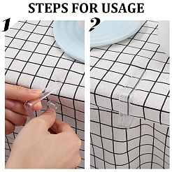 46Pcs Plastic Anti-slip Tablecloth Clips&nbsp;AJEW-CN0003-64A-02