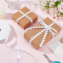 18M Heart Polyester Lace Ribbon&nbsp;OCOR-CY0004-11A