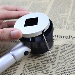 Metal Handheld Magnifier&nbsp;AJEW-L073-11