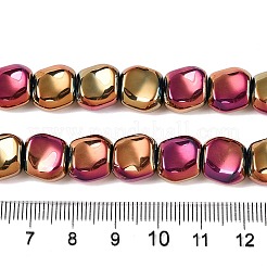 Electroplate Glass Beads Strands&nbsp;EGLA-N012-07O