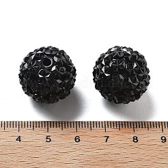 Acrylic Rhinestone Ball Beads&nbsp;OACR-A035-01O