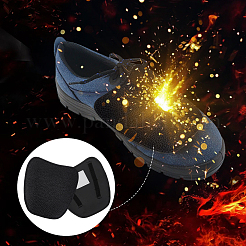 Cowhide Anti-impact Safety Protection Cover Plate&nbsp;AJEW-WH0696-118B