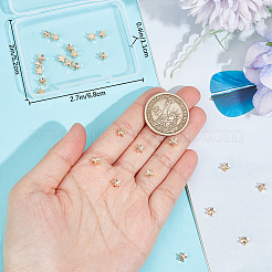 40Pcs Brass Beads&nbsp;KK-BBC0013-18