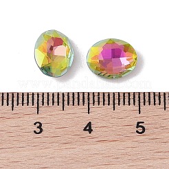 Glass Rhinestone Cabochons&nbsp;RGLA-L029-02A-VRLA