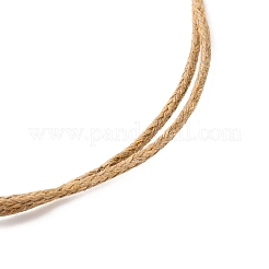 5Pcs Waxed Cotton Cord Adjustable Necklaces Making&nbsp;AJEW-JB01393