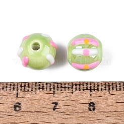 Handmade Porcelain Ceramic Beads&nbsp;PORC-Q005-03D