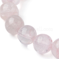 Natural Rose Quartz & Synthetic Turquoise Turtle Beaded Stretch Bracelet&nbsp;BJEW-JB09699-02