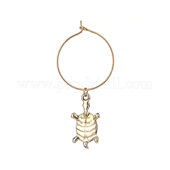 Alloy Enamel Wine Glass Charms&nbsp;AJEW-JO00173