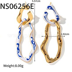 Alloy & Enamel Dangle Stud Earrings&nbsp;WG242C1-01