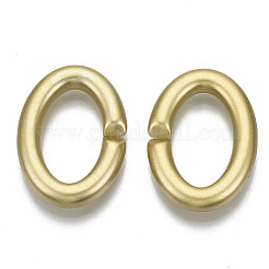 Opaque Spray Painted Acrylic Linking Rings&nbsp;OACR-S021-67A-B01