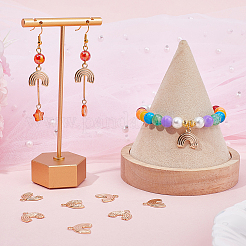 10Pcs Brass Charms&nbsp;KK-BBC0011-25