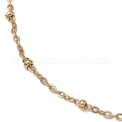 ABS Plastic Imitation Pearl Nuggets Pendant Necklaces&nbsp;NJEW-JN04952