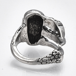 Alloy Cuff Finger Rings&nbsp;RJEW-T006-47