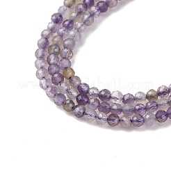 Natural Amethyst Beads Strands&nbsp;G-RM2025-A38-2mm