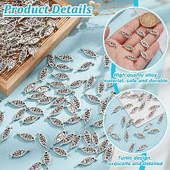 160Pcs Tibetan Style Alloy Pendants&nbsp;FIND-GO0003-18