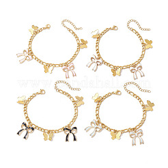 304 Stainless Steel Figaro Chains Bracelets&nbsp;BJEW-JB11604