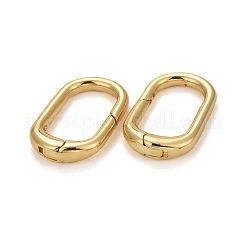 Brass Spring Gate Rings&nbsp;ZIRC-F120-012G