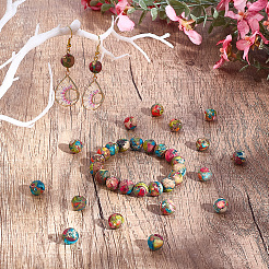 45Pcs Dyed Natural Imperial Jasper Beads&nbsp;G-SC0003-90A