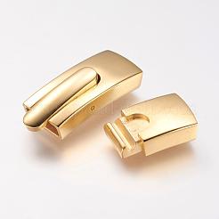 304 Stainless Steel Bayonet Clasps&nbsp;STAS-P158-01C-G