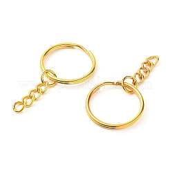 20Pcs Iron Split Key Rings&nbsp;IFIN-YW0003-01G