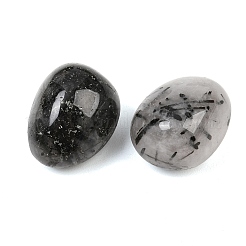 Natural Tourmalinated Quartz Beads&nbsp;GG-CBAD0F6-B22-01