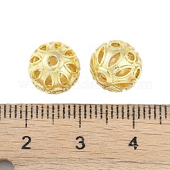 Brass Hollow Beads&nbsp;KK-A226-07D-G