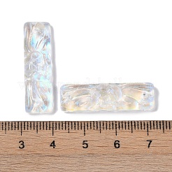 Baking Paint Glass Pendants&nbsp;GLAA-S202-16