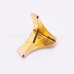 Zinc Alloy Box Corner Protectors&nbsp;PALLOY-WH0070-92G