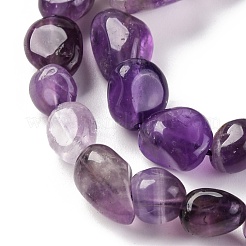 Natural Amethyst Beads Strands&nbsp;G-G146-A09-01