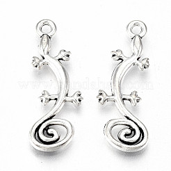 Tibetan Style Alloy Pendants&nbsp;TIBE-S323-050AS-RS