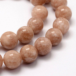 Natural White Jade Beads Strands&nbsp;G-F364-11-10mm-1