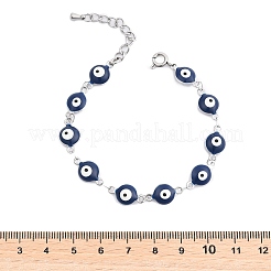 304 Stainless Steel Link Chain Bracelets High Polished&nbsp;BJEW-K265-007P-02