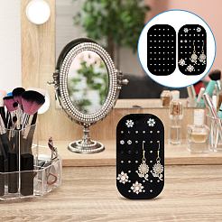 10Pcs Acrylic Earring Organizer Display Cards&nbsp;EDIS-WH0012-49A
