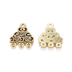 Tibetan Style Links&nbsp;TIBEP-EA10676YKG-AG-FF