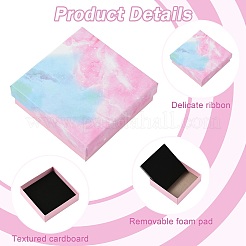 8Pcs 4 Styles Cardboard Paper Ring Boxes&nbsp;CBOX-FS0001-05