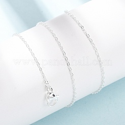 1.5MM 304 Stainless Steel Cable Chain Necklaces&nbsp;SA-CBA4160-21S