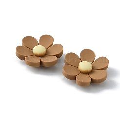 Opaque Resin Cabochons&nbsp;RESI-WH0026-75B-06